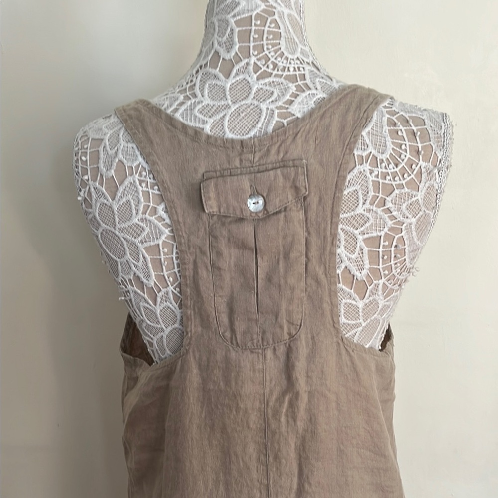 MATCH Sleeveless Tan Maxi Dress - Picture 7 of 10